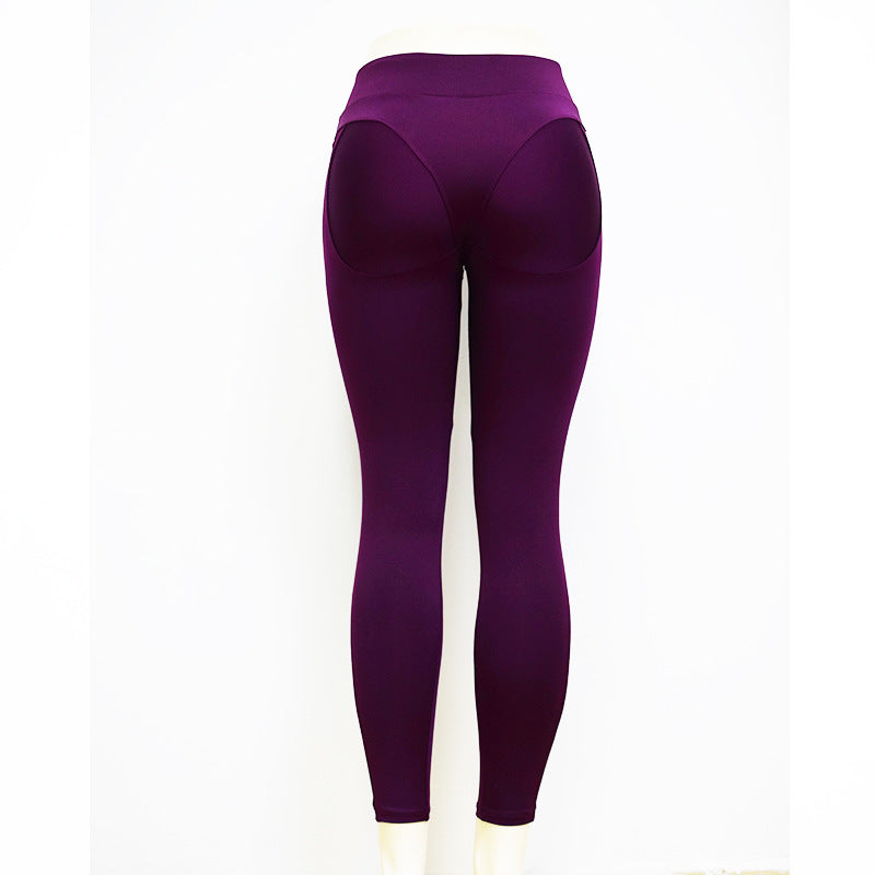 2020 New Arrival Sexy Mesh Solid Stretchy Sporting Leggings Women Booty Legins Elastic Waist Fitness Push Up Leggins Mujer