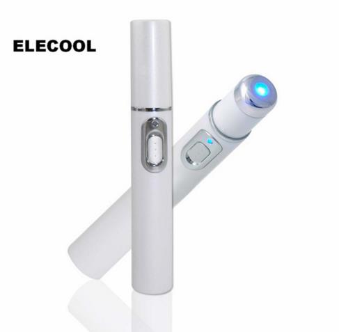 ELECOOL 415nm Micro-current Blue Light Acne Wrinkle Laser Ball Roller Pen Laser Scar Remover Device Beauty Tool