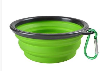 Dog Bowl Portable Foldable Collapsible Silicone Pet Cat Dog Food Water Feeding Travel Bowl