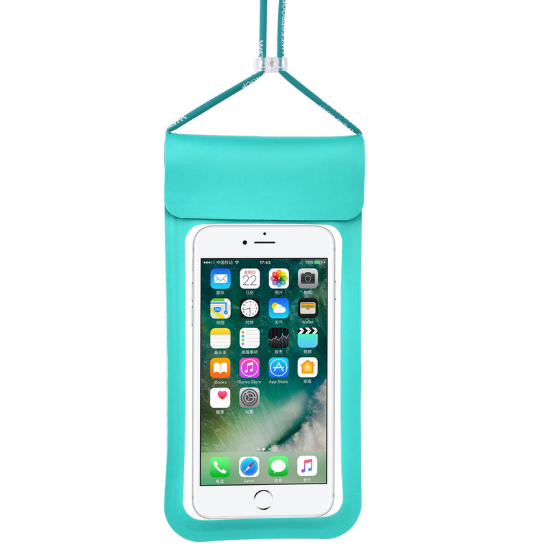 Touch screen waterproof mobile phone bag