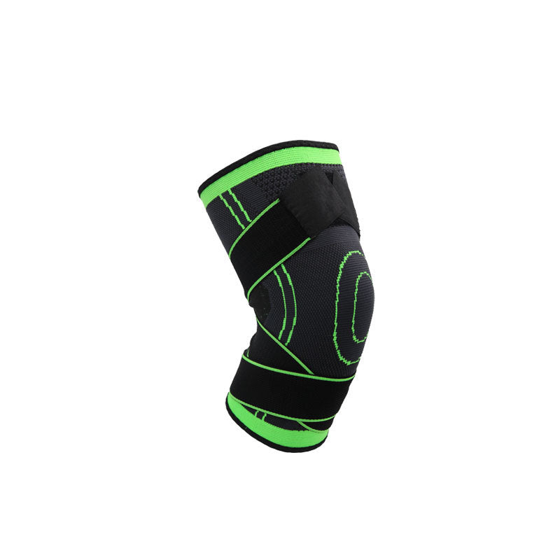 Protective sports kneepad running bandage