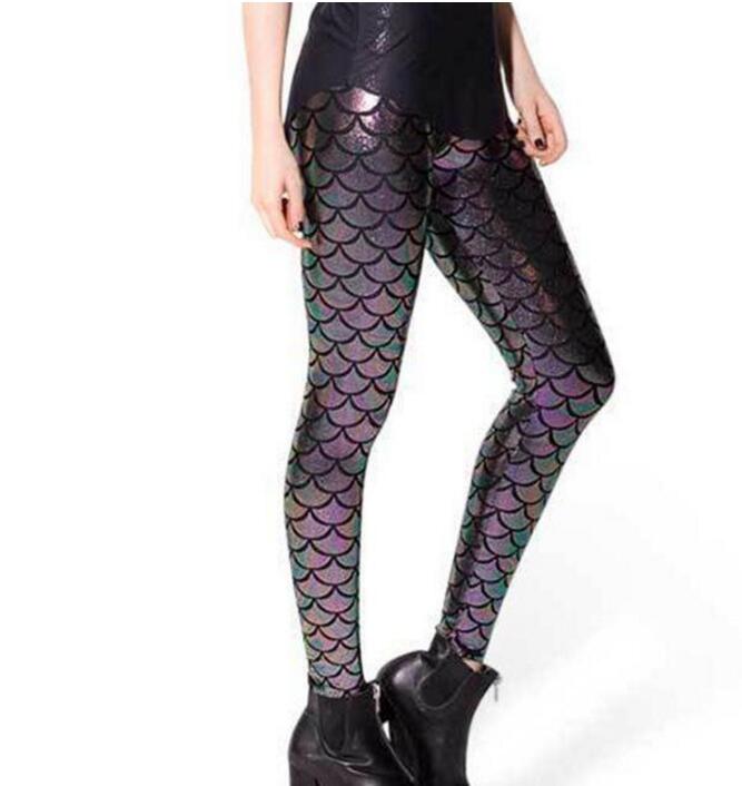 What Kinda Mermaid Are You? - 10 Colourful Fish Scale Leggings