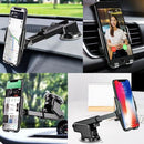 360 Degree Spring Action Suction Cup Car Phone Mount