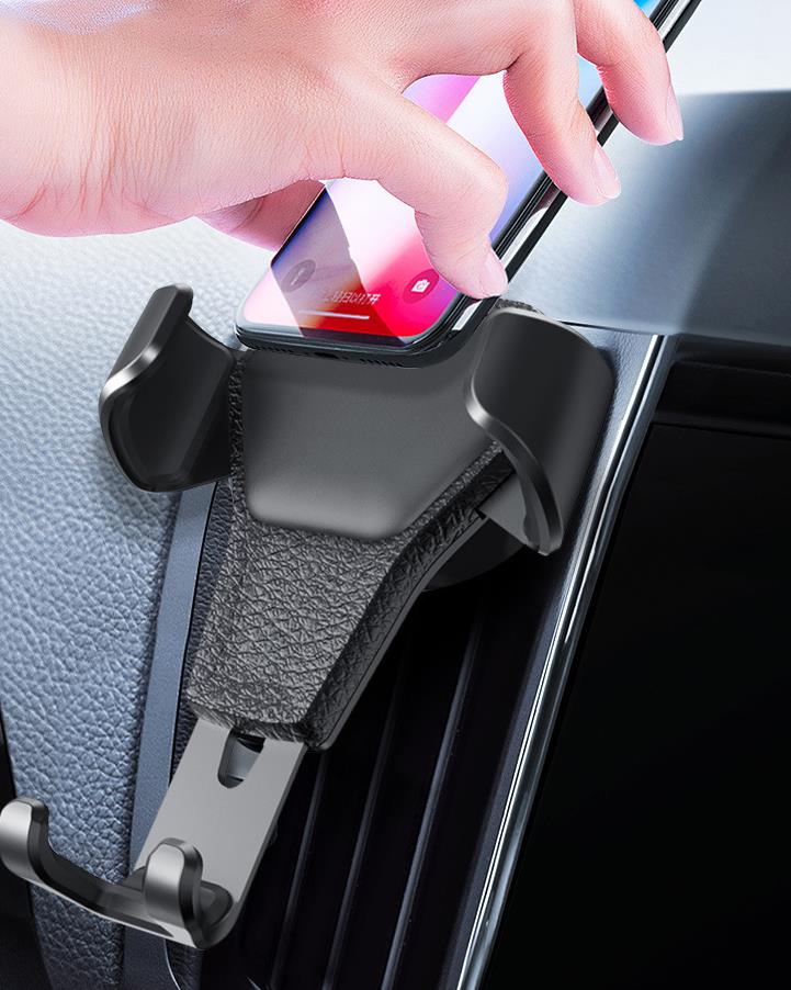 Car Phone Holder For Phone In Car Air Vent Mount Stand No Magnetic Mobile Phone Holder Universal Gravity Smartphone Cell Support