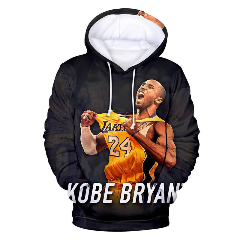 Kobe 3D Color Hooded Sweatshirt