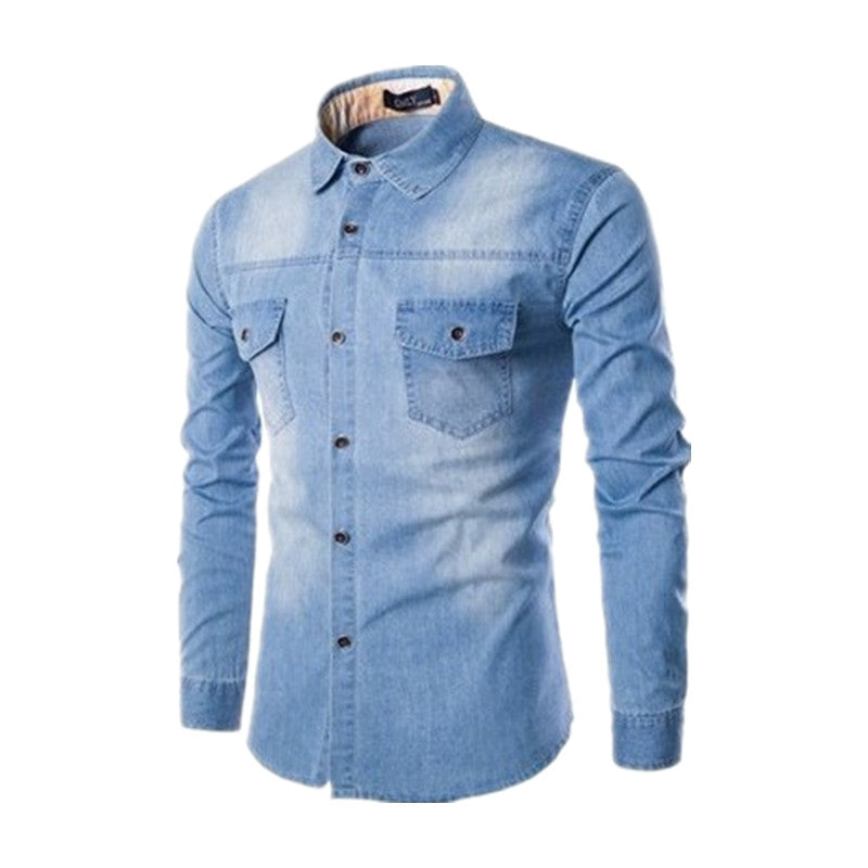 Men's denim shirt