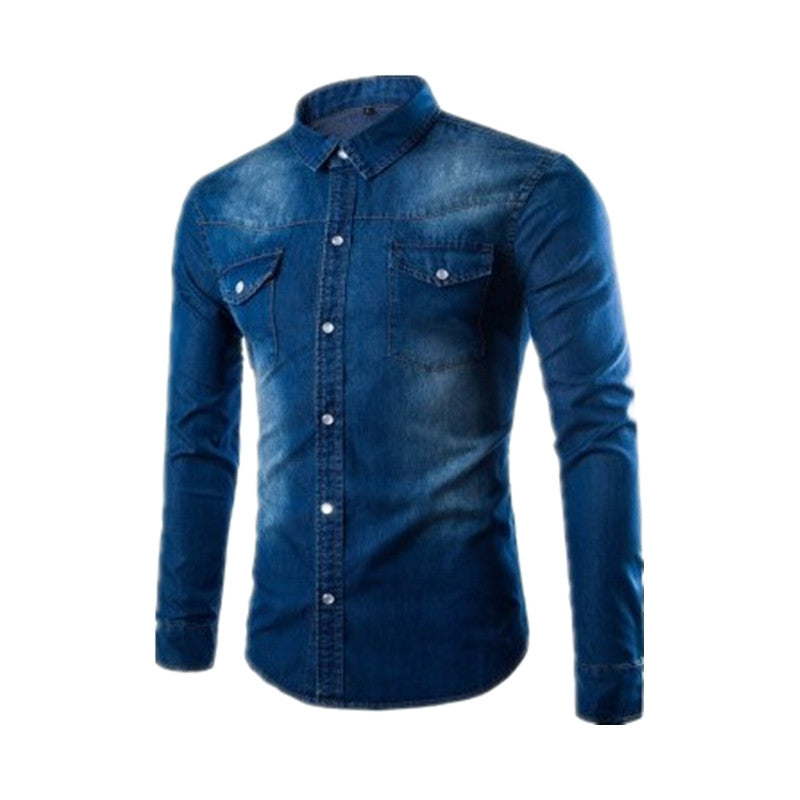 Men's denim shirt