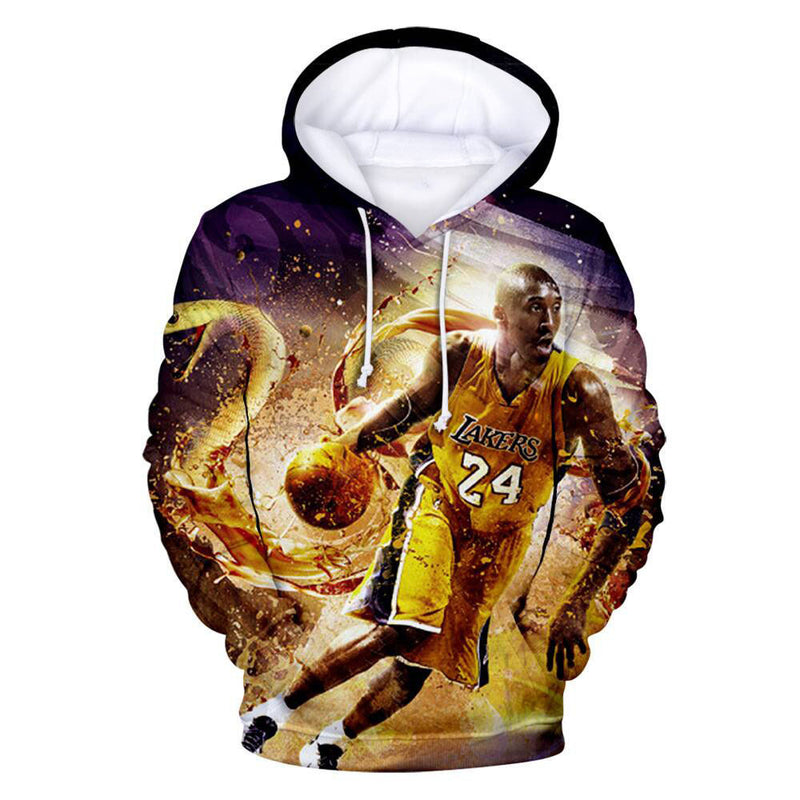 Kobe 3D Color Hooded Sweatshirt