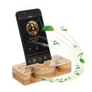 Acrylic mobile phone amplifier base