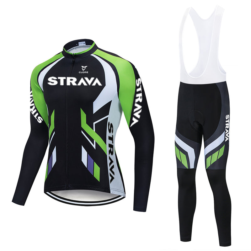 Long Sleeve Cycling Jersey Suit Men's Cycling Wear