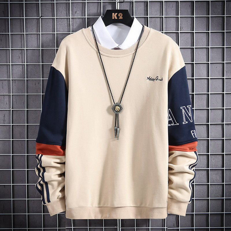 Loose Tide brand long sleeve bottoming shirt