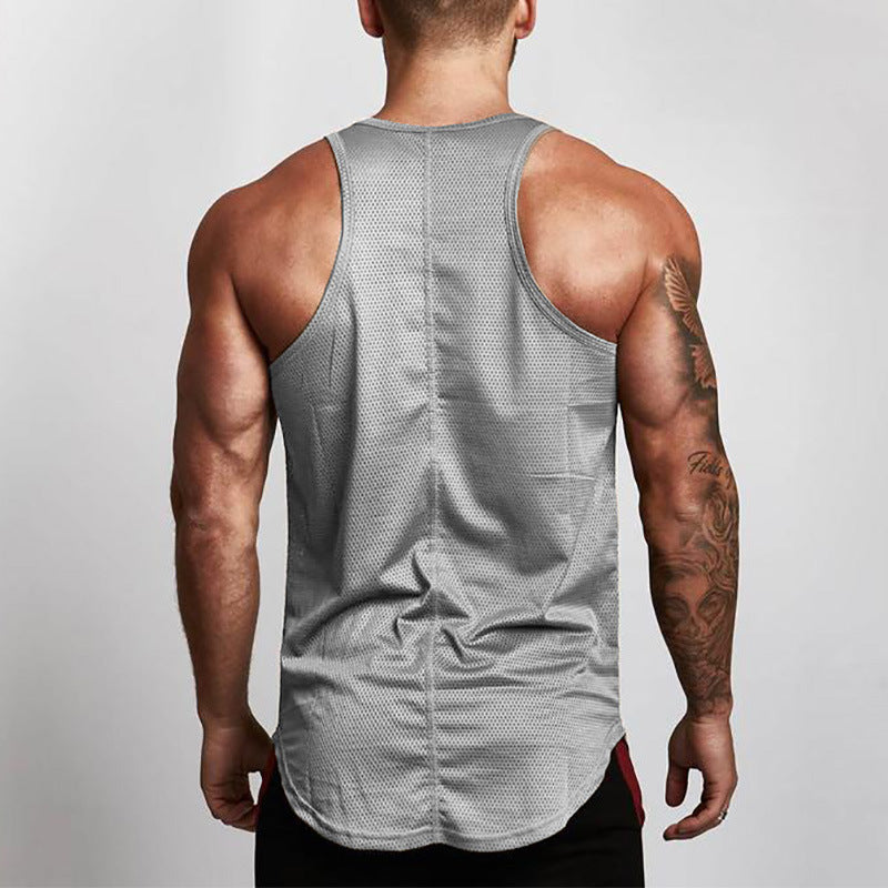 Batman mesh breathable sports fitness vest