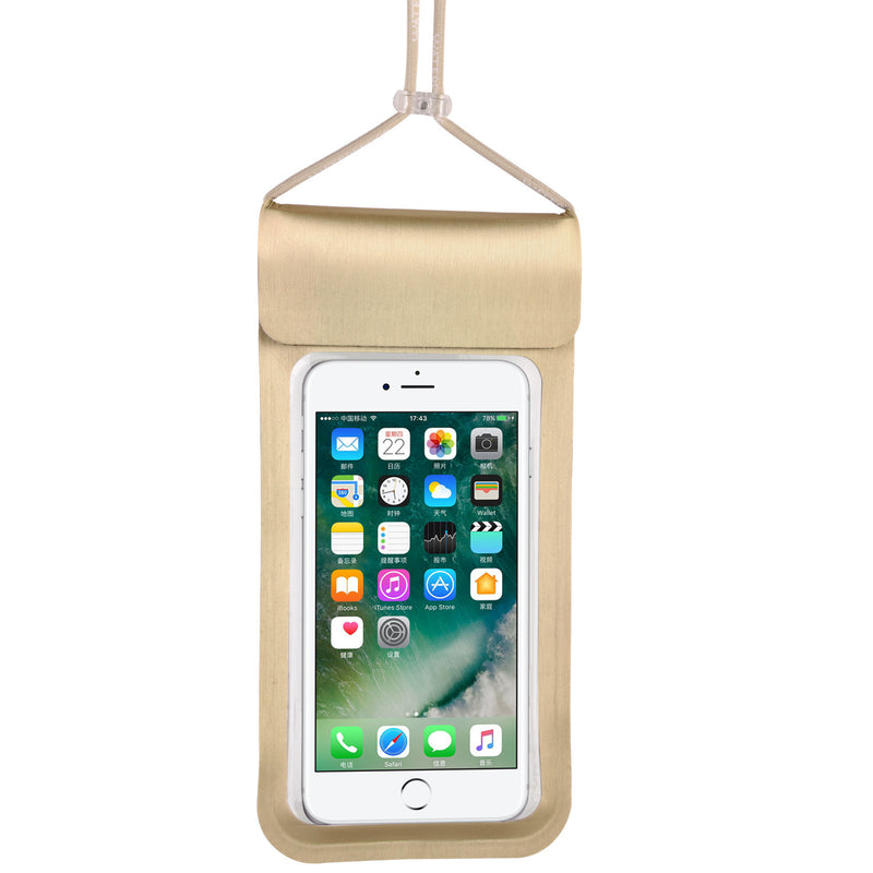 Touch screen waterproof mobile phone bag