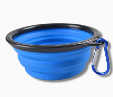 Dog Bowl Portable Foldable Collapsible Silicone Pet Cat Dog Food Water Feeding Travel Bowl