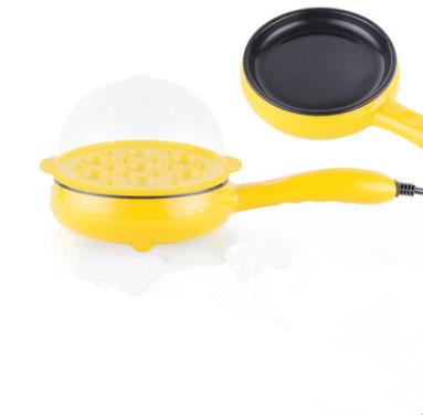 Non-Stick Eggs Boiler Steame Multifunction Household Mini Egg Omelette Pancakes Electric Fried Steak Frying Pan Boiled Egg