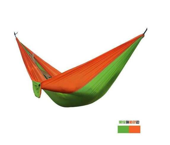 Portable Hammock Double Person Camping Survival Garden Swing Hunting Hanging Sleeping Chair Travel Furniture Parachute Hammocks