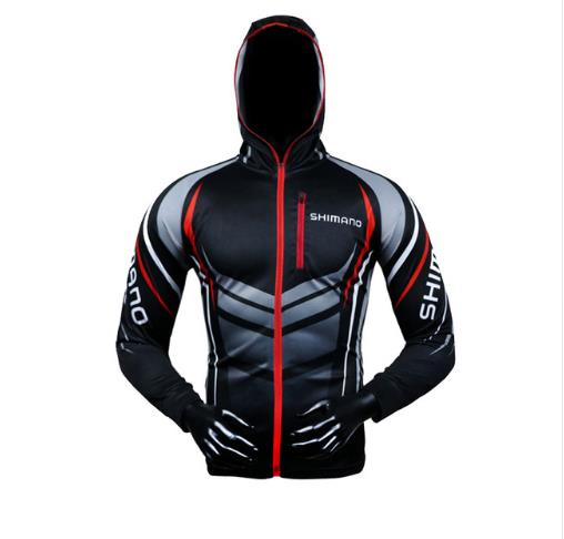 New long-sleeved summer and autumn ice silk fishing suit sunscreen clothing quick-drying breathable wicking anti-mosquito clothing