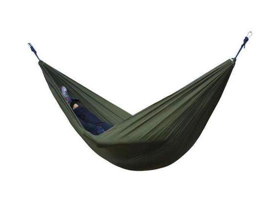 Portable Hammock Double Person Camping Survival Garden Swing Hunting Hanging Sleeping Chair Travel Furniture Parachute Hammocks