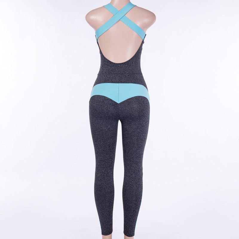 Yoga pants, sports jumpsuit