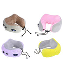 U-shaped massage pillow