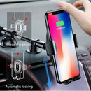 QI Wireless Charger Gravity Car Holder For iPhone X 8 Quick Charge Wireless Car Phone Holder Charger For Samsung S9 S8