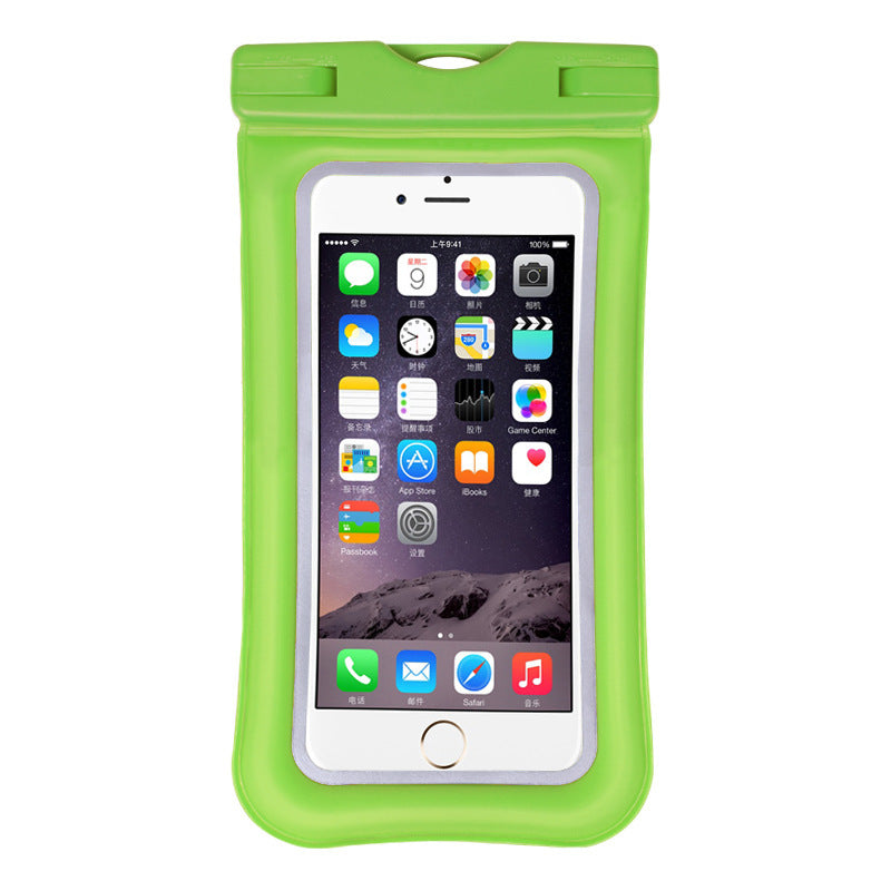 Touch screen waterproof mobile phone bag