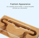 Acrylic mobile phone amplifier base