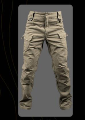 Spring and Autumn IX7 tactical trousers men's self-cultivation 9 special forces army fan pants outdoor overalls multi-pocket straight training pants