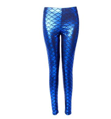 What Kinda Mermaid Are You? - 10 Colourful Fish Scale Leggings