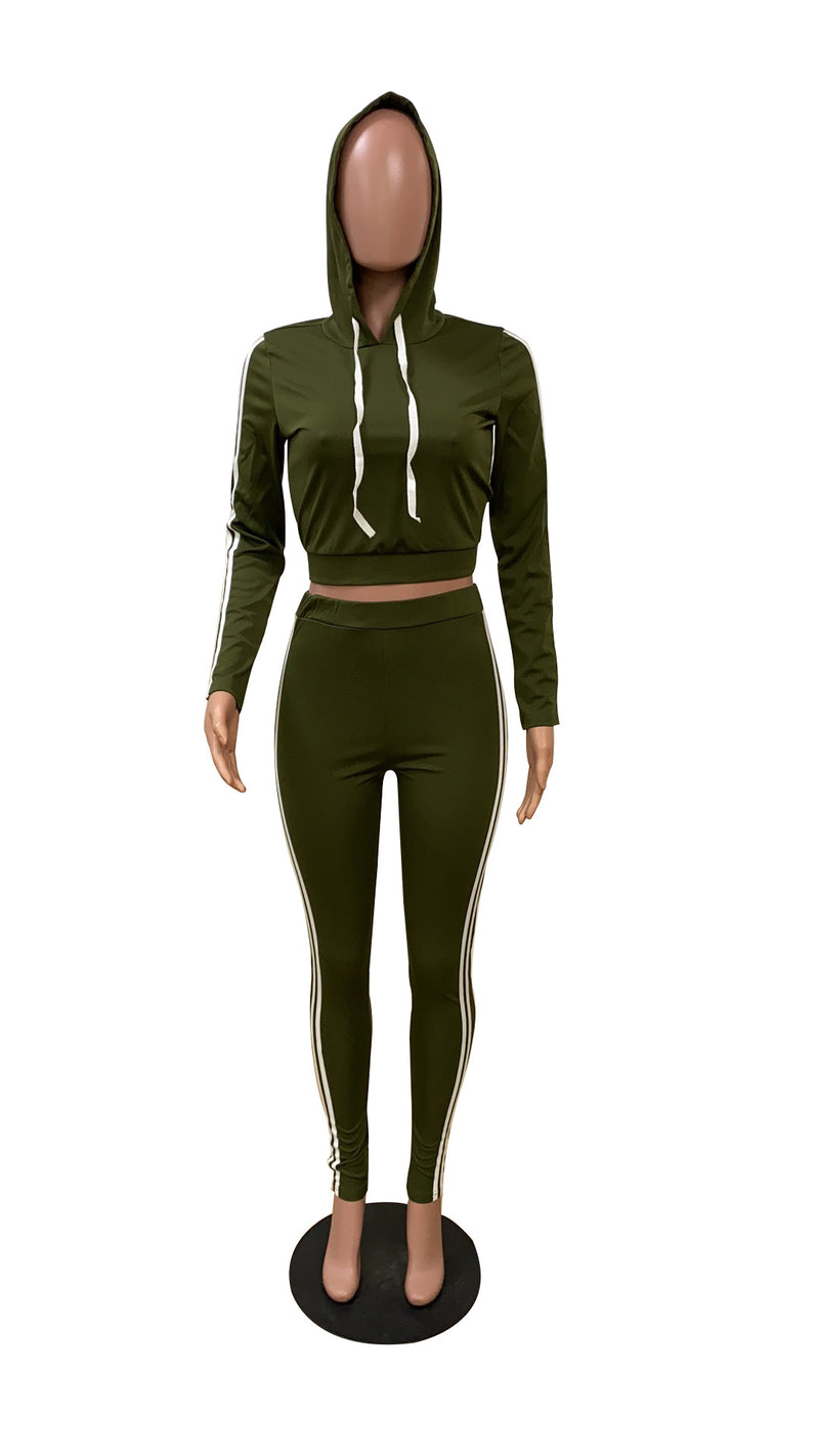 2020 New Fashion Women's Sports Casual Pants Suit