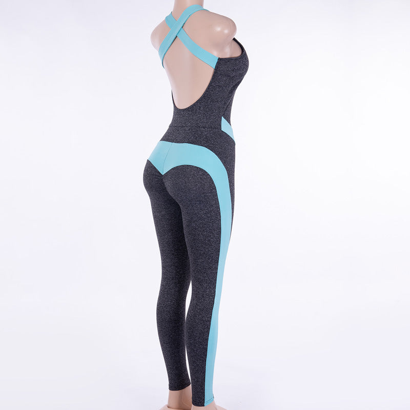 Yoga pants, sports jumpsuit