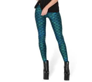 What Kinda Mermaid Are You? - 10 Colourful Fish Scale Leggings