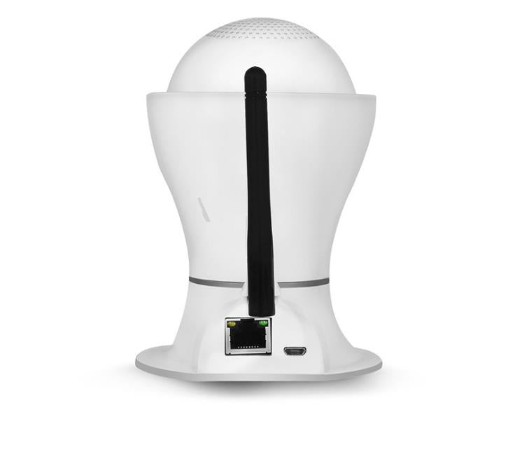 Câmera Ip C360 De Segurança Wifi 2 Antenas Robô Hd 1080p Sem Fio 360º áudio Visão Noturna