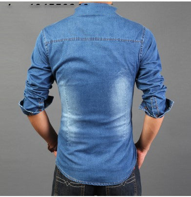 Men's denim shirt