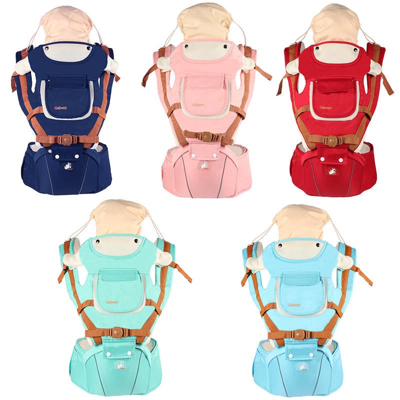 Multifunctional breathable baby carrier ergonomic baby slingshot adjustable belt newborn baby travel strap mother waist back stool