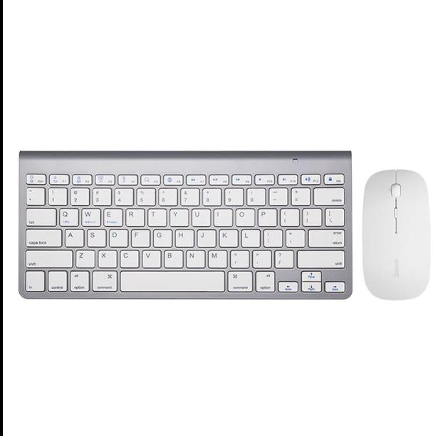 Wireless Bluetooth Keyboard Mouse Set Android Phone Tablet Laptop Thin Mini Keyboard Mouse