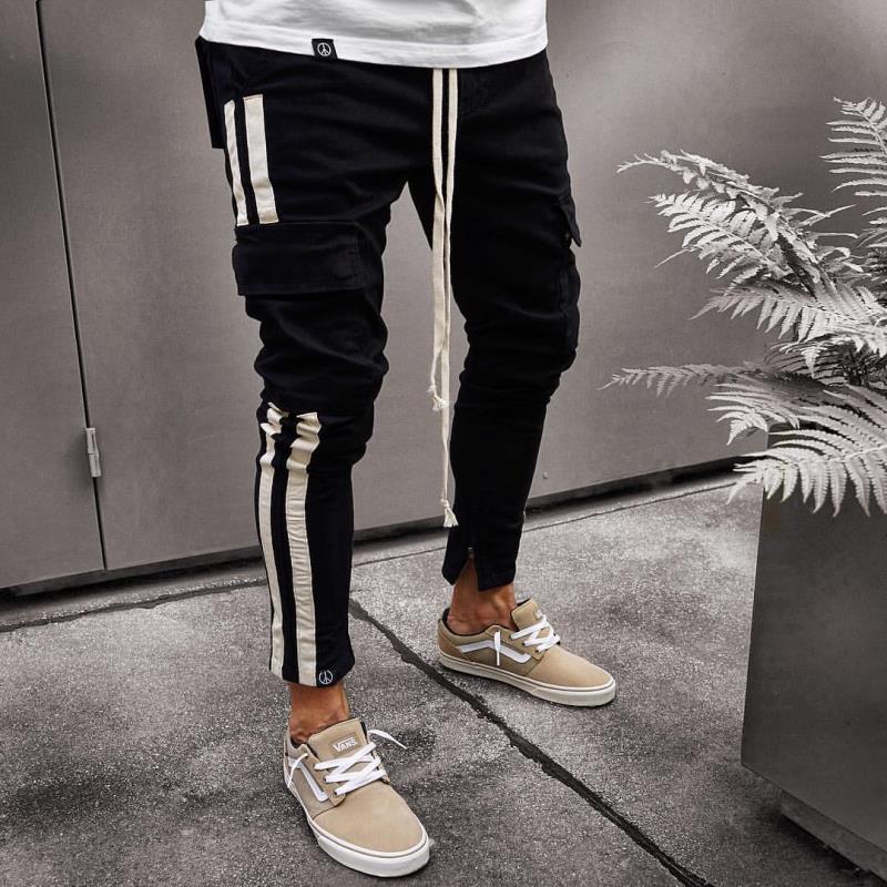 Cargo Stripe Pants