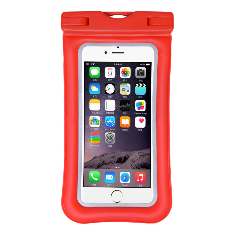 Touch screen waterproof mobile phone bag