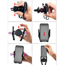 360 Degree Spring Action Suction Cup Car Phone Mount
