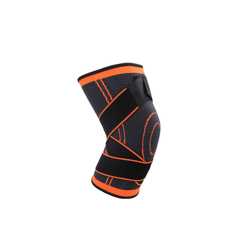 Protective sports kneepad running bandage