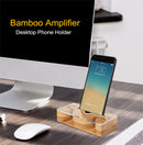 Acrylic mobile phone amplifier base