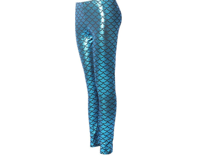 What Kinda Mermaid Are You? - 10 Colourful Fish Scale Leggings