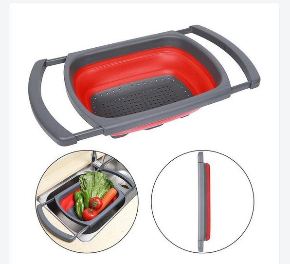 Collapsible Over the Sink Colander