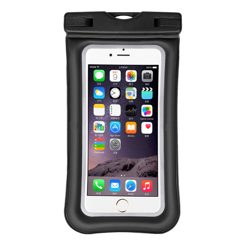 Touch screen waterproof mobile phone bag