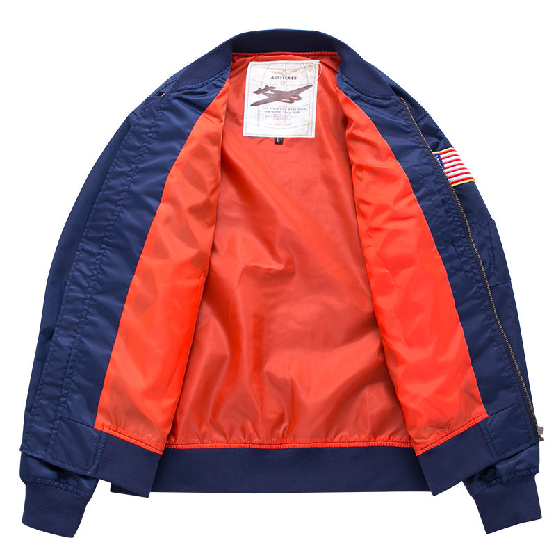 Thin flight jacket