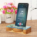 Acrylic mobile phone amplifier base