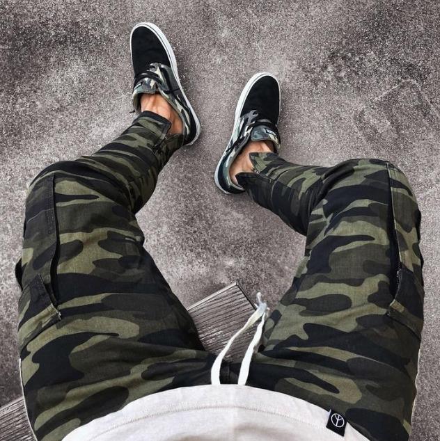 Cargo Stripe Pants