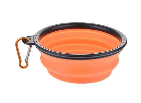 Dog Bowl Portable Foldable Collapsible Silicone Pet Cat Dog Food Water Feeding Travel Bowl