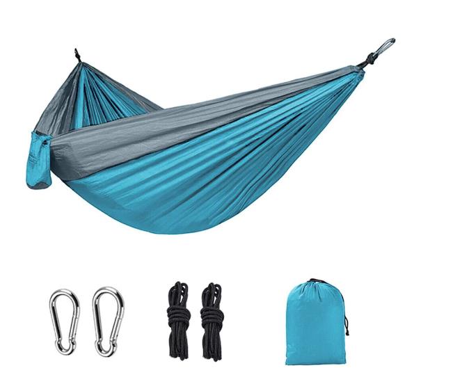 Portable Hammock Double Person Camping Survival Garden Swing Hunting Hanging Sleeping Chair Travel Furniture Parachute Hammocks