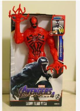 30cm Avengers Iron Man Hulk Captain America Thor Spiderman Model Decoration Model Toy